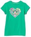 Paul Frank Girls 2-6x Julius Flower Heart Tee