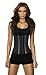 Ann Chery Corset Waist Trainer for Women’s Weight Loss - Colombian Waist Cincher - 2 Hook Latex Body Shaper - Edition 2026 (Black, X-Large)