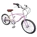 Pop'n Bike ポップンバイク 20インチ6段ギアビーチクルーザー ピンク