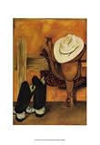 Modern Cowboy - Jennifer Goldberger Art Print Poster 10 x 14