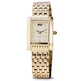 Arizona State University Women's Swiss Watch - Gold Quad Watch with Bracelet
