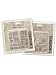 Tim Holtz Idea-Ology 2.5" Ornate Plates With Long Fasteners - 6/Pkg