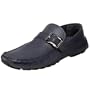 Bally Men's Wannes 106 Driver Loafer,New Blue,6.0 D