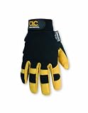 Custom Leathercraft 2061XL Top Grain Goatskin Insulated Gloves, Extra Large