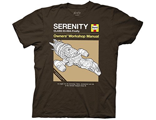 Ripple Junction Firefly Haynes Manual Serenity Adult T-shirt