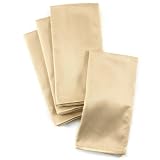 Straw Gold Napkin, Set of 12