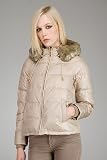 Juicy Couture - Juicy Couture Metallic Gold Puffer Jacket