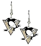 Pittsburgh Penguins - NHL Team Logo Dangler Earrings