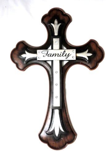 Beautiful Wall Cross with "FAMILY" Inscriped