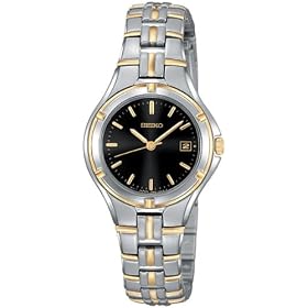 Seiko Wrist Watches - Seiko Ladies Diamond Sportura Chrono Stainless White Dial Leather Strap Watch by Seiko