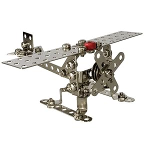 Eitech Helicopter and Plane Metal Building Kit by Eitech