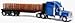 International Tractor with Pallet Load