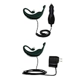 Essential Kit for the Jabra BT250v - includes Car and Wall Charger with Rapid Charge Technology - Gomadic Brand w/ TipExchange Technology