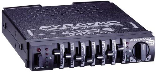 SOUND AROUND ELECTRONICS 403G 7 Band Power Booster Graphic Equalizer Amplifier