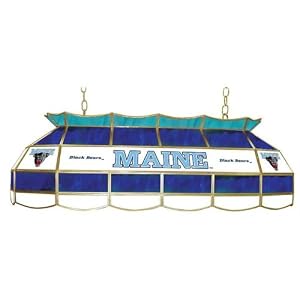 Trademark University of Maine Stained Glass 40-inch Tiffany Lamp