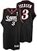 Allen Iverson Black Reebok NBA Swingman Philadelphia 76ers Youth Jersey - Small (8)