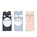 Dare Color Girl's Cute Owl Design Knee High Socks(3 Pairs)