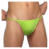 Groovin' Green String Bikini Brief