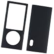 Apple iPod Nano 5 (5th Generation) Rubberized Snap-On Hard Case Protector Black