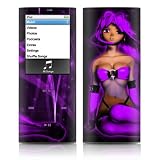 Ghost Violet Design Protective Decal Skin Sticker for Apple iPod nano 4G (4th Generation) Player