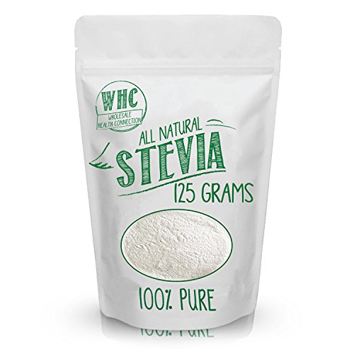All Natural Stevia Powder - No fillers, Additives or Artificial Ingredients of Any Kind - Highly Concentrated Stevia Extract Sugar Substitute (125g)