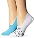 Keds Women's Beach Cruiser Sneaker No Show Liner Socks 2-Pack