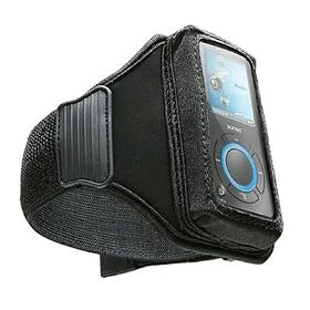 DLO Universal Sport-Ready Neoprene Case for MP3 Players (Action Jacket) with Adjustable Rubberized Armband, Black, DLZ59078/17