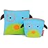 Skip Hop Zoo Reusable Sandwich and Snack Bag Set, Dog