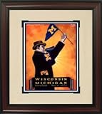 1926 Michigan vs. Wisconsin Historic Football Program Cover