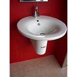 Buy Siphon cover Starck 1 white (Alpin), model for towel rails by Duravit