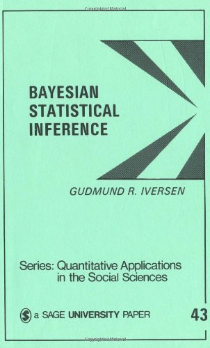 bayesian statistical inference quantitative applications in the social sciences