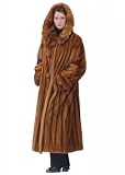 Review   / Mink Coat - Golden Mink Hooded Coat