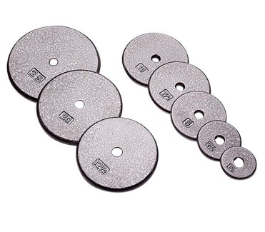 USA Sports Grey Standard Weight Plate (12.5-Pound)