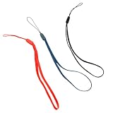 5 Piece Hand Wrist Strap Lanyard for Digital Camera Phone USB MP4 PSP Straps black red blue