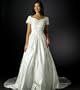 Wedding Dress Gown - Bridal Gown, Informal Bridal Gown, Ball gown by Sean Collection (B8022) White