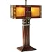 Tiffany-Style Mission Table Lamp