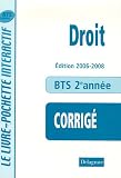 Revue Delagrave  / Droit BTS Tertiaires 2e année : Livre du professeur