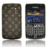 Brown Designer Hard Back Case Cover for Blackberry Bold 9700 9780