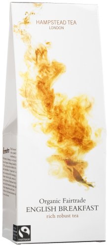 Hampstead Tea Organic Fairtrade English Breakfast Loose Leaf Tea , 4.38-Ounce Pouches... by Breakfast Teas