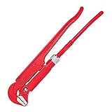 Wiha 32979 Pipe Wrench, Heavy Duty 90-Degree, Jaw 2.1-Inch, Length 16.5-Inch [並行輸入品]