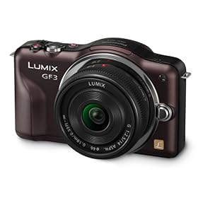 Panasonic Lumix DMC-GF3 12.1 MP Micro Four Thirds Interchangeable Lens Digital Camera with 3-Inch Touchscreen and 14mm F2.5 ASPH Lens