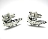 Silver Trout Fish Cufflinks