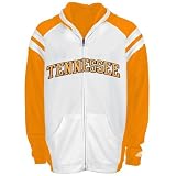 adidas Tennessee Volunteers Youth White Bru Full Zip Hooded Fleece