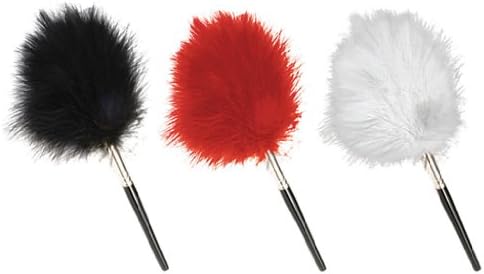 Latent feather duster - black