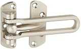 National Hardware V804 Door Security Guard, Satin Nickel