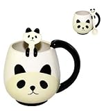 Panda Mug with Spoon Set