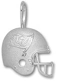 Tampa Bay Buccaneers Solid Sterling Silver Helmet Pendant