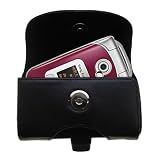 Horizontal Leather Case with Belt Clip/Loop for the Sony Ericsson z530c