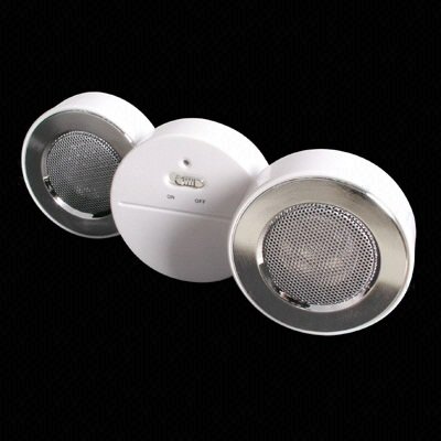 Childrens Toyshop  Electronics : Feastronics Whirlwind portable stereo speakers - amplified, suitable for IPOD / MP3 / MP4 / laptop
