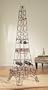 Dramatic 71" Parisian 20-Bottle Effiel Tower Replica Wine Rack